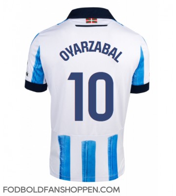 Real Sociedad Mikel Oyarzabal #10 Hjemmebanetrøje 2023-24 Kortærmet